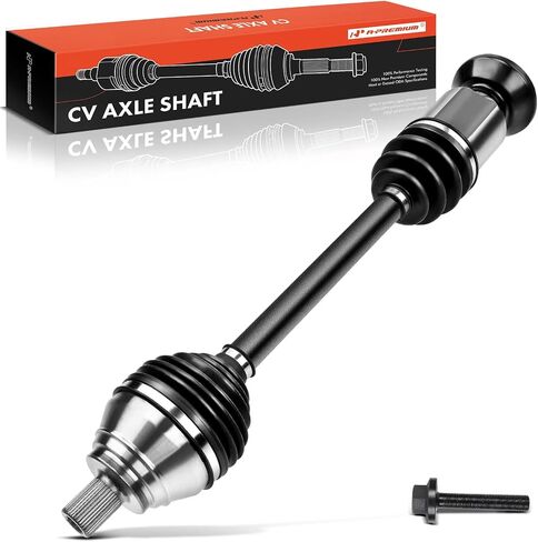 A-premium CV Axle Goxbly مجموعة متوافقة مع فولكس واجن تيغوان 15/09-17 ، تيغوان محدودة 17-18 و Audi Q3 15-16 ، Q3 Quattro ، AWD فقط ، جانب الراكب اليمنى الأمامي ، استبدال# 66-7460 ، 5N040764J in Saudi Arabia