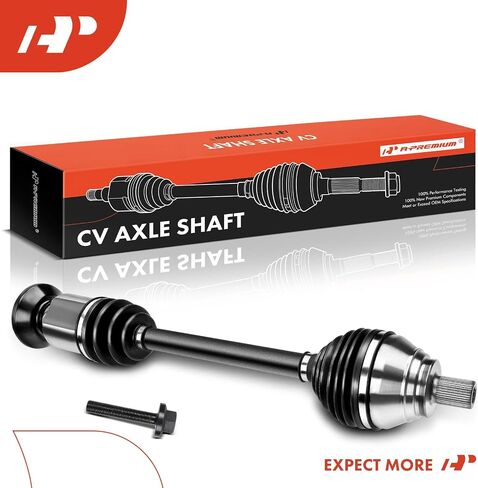 A-premium CV Axle Goxbly مجموعة متوافقة مع فولكس واجن تيغوان 15/09-17 ، تيغوان محدودة 17-18 و Audi Q3 15-16 ، Q3 Quattro ، AWD فقط ، جانب الراكب اليمنى الأمامي ، استبدال# 66-7460 ، 5N040764J in Saudi Arabia