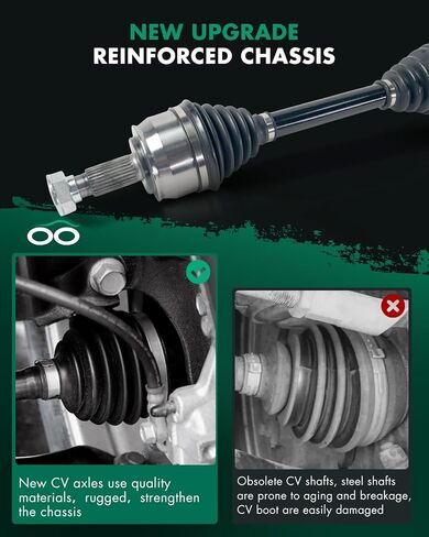 Scitoo الأمامي اليسار اليسرى CV Axle Sheaft Assembly من أجل Jeep Compass 2.4L NCV82055،68287865AA in Saudi Arabia
