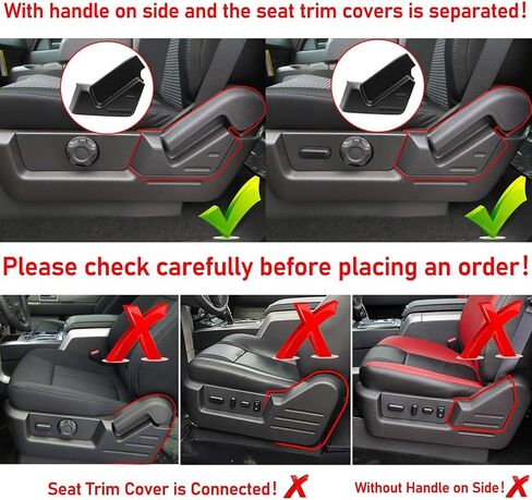 Moonlinks Compatible with Ford F150 2009 2010 2011 2012 2013 2014 Seat Trim Panel Bezel Cover, Beige Left Driver Power Seat Bottom Track Trim Panel Cover Replace for BL3Z-1562187-AA BL3Z-1562187-AB in Saudi Arabia