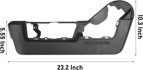 Moonlinks Compatible with Ford F150 2009 2010 2011 2012 2013 2014 Seat Trim Panel Bezel Cover, Beige Left Driver Power Seat Bottom Track Trim Panel Cover Replace for BL3Z-1562187-AA BL3Z-1562187-AB in Saudi Arabia