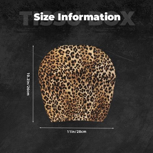2 حزمة CHEETAH طباعة مقعد السيارة مسند رأس ، غطاء مقعد ناعم تغطية LEOPARD LEOPARD مسند رأس واقي Universal Univers in Kuwait