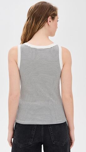 Madewell Women's Essential High-Neck Tank in Supima Rib in Saudi Arabia