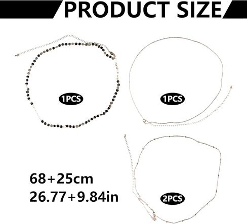 Waist Chain 4 Pcs Belly Chain, Gold Waist Chain, Belly Chains for Women Adjustable, Suitable for Bikini, Summer Beach (26.77+9.84in) in Saudi Arabia