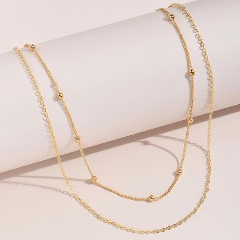 Waist Chain 4 Pcs Belly Chain, Gold Waist Chain, Belly Chains for Women Adjustable, Suitable for Bikini, Summer Beach (26.77+9.84in) in Saudi Arabia