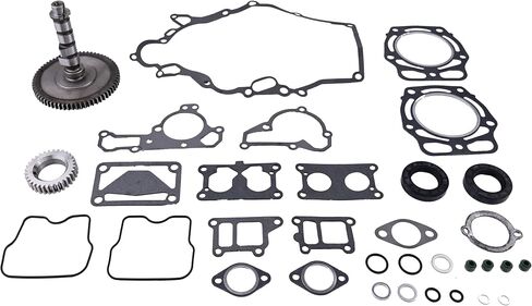 طقم ترقية عمود الحدبات الصلب و SPUR GEAR 120440803 12044-0803 59051-2112 متوافق مع محركات Kawasaki KAF620 FD620D in Saudi Arabia