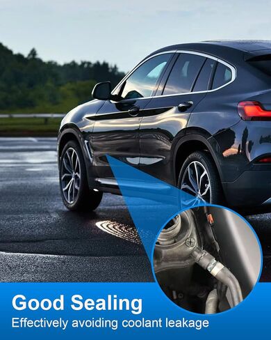 خرطوم مبرد الرادياتير استبدال 17127535529 متوافق مع BMW G01 X3 G02 X4 2018-2021 ، خزان تمدد برعشة خرطوم السخان in Saudi Arabia
