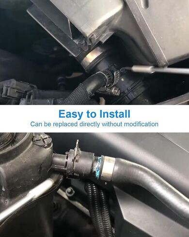 خرطوم مبرد الرادياتير استبدال 17127535529 متوافق مع BMW G01 X3 G02 X4 2018-2021 ، خزان تمدد برعشة خرطوم السخان in Saudi Arabia