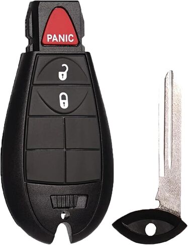 Keyless Entry Remote Start Control Key Fob Replacement Fits for Dodge Ram 1500 2013-2021 Dodge Ram 2500 3500 4500 5500 HD 2013 2014 2015 2016 2017 2018 GQ4-53T 56046955AG 56046955AA 56046955AB in Kuwait