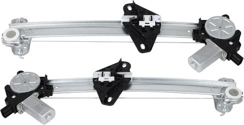 SCITOO Power Window Regulator with Motor fit for 2009 2010 2011 2012 2013 2014 for Honda Fit Rear Left,Rear Right Side 751-623 in Saudi Arabia
