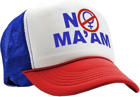 The Goozler - NO Maam - Funny Bundy Married Show - Vintage Retro Style Trucker Cap Hat in Kuwait