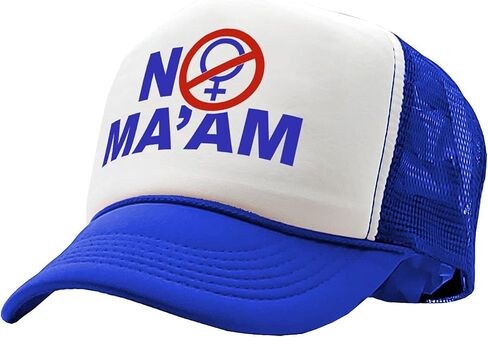 The Goozler - NO Maam - Funny Bundy Married Show - Vintage Retro Style Trucker Cap Hat in Kuwait