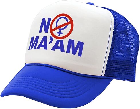 The Goozler - NO Maam - Funny Bundy Married Show - Vintage Retro Style Trucker Cap Hat in Kuwait