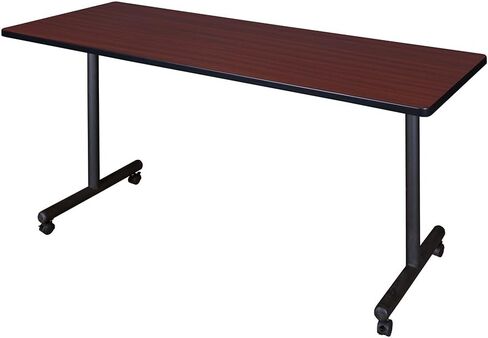 Regency Kobe 48 by 24-Inch Mobile Training Table, Grey in Saudi Arabia