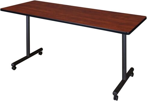 Regency Kobe 48 by 24-Inch Mobile Training Table, Grey in Saudi Arabia