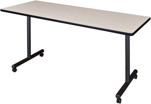 Regency Kobe 48 by 24-Inch Mobile Training Table, Grey in Saudi Arabia