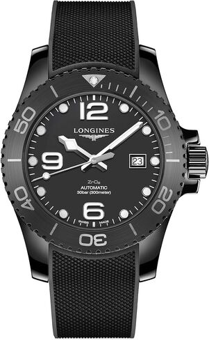 Longines orologio uomo HydroConquest 43mm automatico ceramica nera L3.784.4.56.9 in Saudi Arabia