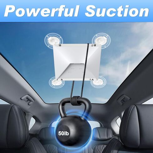 Car Mount Sunroof Suction Cup Mount, Mounting Kit for Starlink Mini in Kuwait