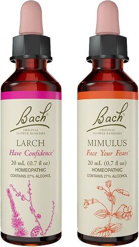 Bach Original Flower Remedies 2-Pack, Break a Habit" - Chestnut Bud, Walnut, Homeopathic Flower Essences, Vegan, 20mL Dropper x2 in Kuwait