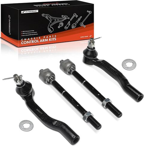 A-Premium Set of 4, Front Inner Outer Tie Rod End Kit, Compatible with Toyota Sienna 2003-2010 in Saudi Arabia