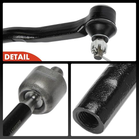 A-Premium Set of 4, Front Inner Outer Tie Rod End Kit, Compatible with Toyota Sienna 2003-2010 in Saudi Arabia