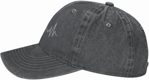 Heartbeat of The Tunisia Flag for Tunisian Pride Stylish Carbon-Colored Water-Resistant Denim Cowboy Hat Outdoor Adventures All Seasons3 in Saudi Arabia