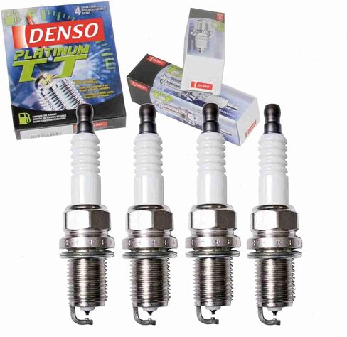 4 PC Denso Platinum TT Sparks Plugs متوافقة مع Isuzu Rodeo 2.2L L4 1998-2003 in Saudi Arabia