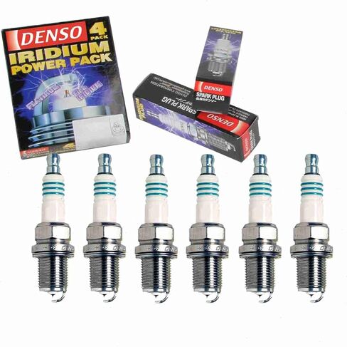 6 pc DENSO Iridium Power Spark Plugs compatible with Mitsubishi Endeavor 3.8L V6 2004-2011 in Saudi Arabia