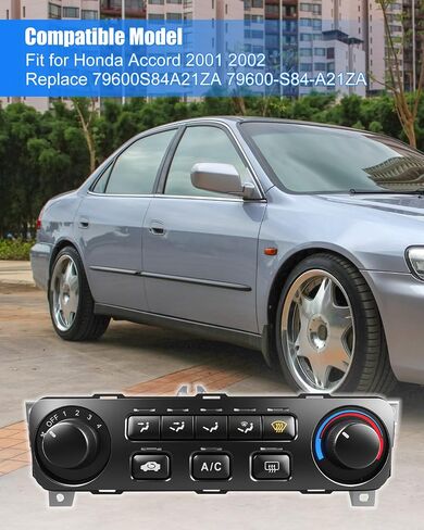 A/C Heater Climate Control Switch Module متوافق مع Honda Accord 2001 2002 يحل محل 79600-S84-A21ZA in Saudi Arabia