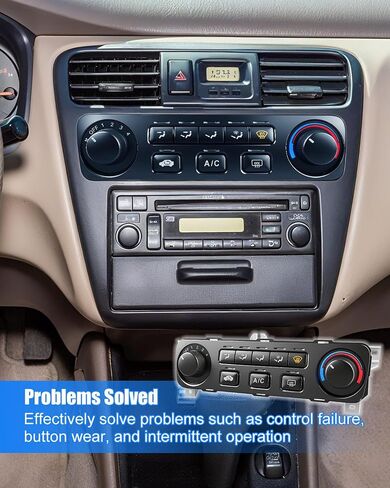 A/C Heater Climate Control Switch Module متوافق مع Honda Accord 2001 2002 يحل محل 79600-S84-A21ZA in Saudi Arabia