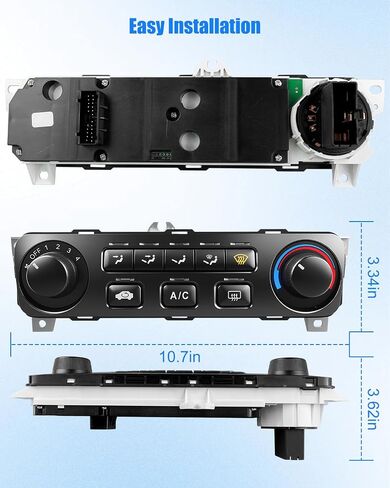 A/C Heater Climate Control Switch Module متوافق مع Honda Accord 2001 2002 يحل محل 79600-S84-A21ZA in Saudi Arabia
