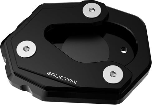 Motorcycle Kickstand Pad Foot Side Stand Enlarger Bracket Compatible with KAWASAKI VERSYS 1000 SE VERSYS 1000SE VERSYS 300 Versys-X 300 X250 (Black) in Saudi Arabia