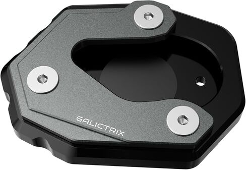 دراجة نارية Kickstand Pad Foot Side Stand Stand Bracket متوافق مع Kawasaki Versys 1000 SE Versys 1000se Versys 300 Versys-X 300 x250 (أسود) in Kuwait