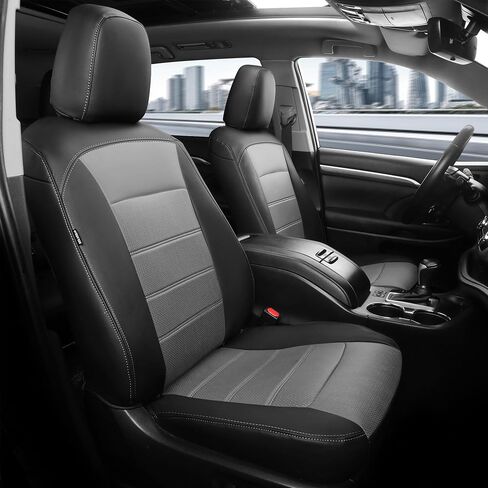 for Hyundai Tucson Seat Covers 2025 2024 2023 2022 - Full Set Leather Custom Fit Tucson Seat Covers XRT/SE/SEL/N Line/Limited Full Coverage Front and Rear Seat Protectors Waterproof, Black in Saudi Arabia