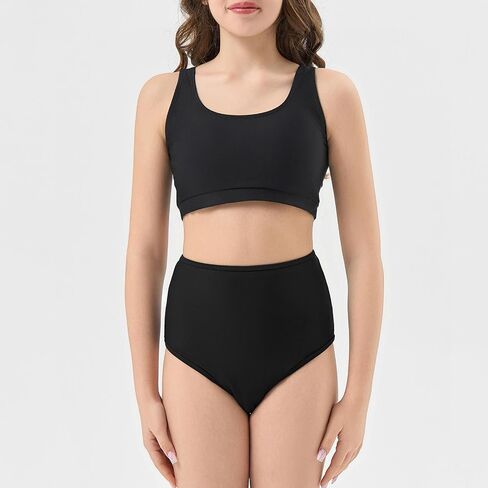 ToVii Period Swimwear for Teen Girls Leak Proof Period Bathing Suit for Women Bikini Bottom in Saudi Arabia