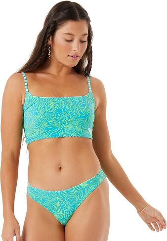 Roxy Women's Bikini upf 50+ ، وسرعة الجفاف ، والسيارات ، والسباحة في قيعان ملابس السباحة in Kuwait