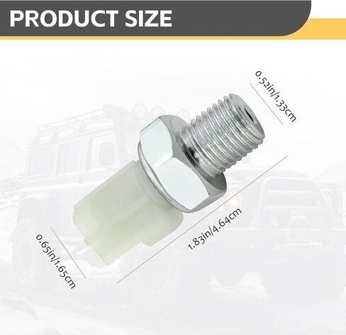 مستشعر ضغط زيت المحرك 6U5Z9278D - متوافق مع F0RD F150 ، F250 ، F350 ، Ranger ، Mustang ، Explorer ، E -series ، econoline - يحل محل 1U5T9278DA ، 1U5Z9278DA ، F8AZ9278DA ، SW6357 in Saudi Arabia