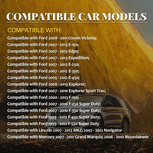 مستشعر ضغط زيت المحرك 6U5Z9278D - متوافق مع F0RD F150 ، F250 ، F350 ، Ranger ، Mustang ، Explorer ، E -series ، econoline - يحل محل 1U5T9278DA ، 1U5Z9278DA ، F8AZ9278DA ، SW6357 in Saudi Arabia