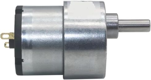 JGB37-520 DC Gear Motor, 12V/24V, 7-960RPM, 25kg/cm Torque, 37mm Gearbox, Metal Reducer (200rpm 12V Bracket Motor) in Saudi Arabia