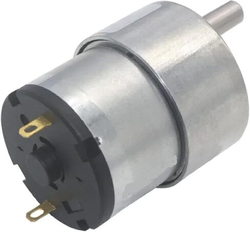 JGB37-520 DC Gear Motor, 12V/24V, 7-960RPM, 25kg/cm Torque, 37mm Gearbox, Metal Reducer (200rpm 12V Bracket Motor) in Saudi Arabia