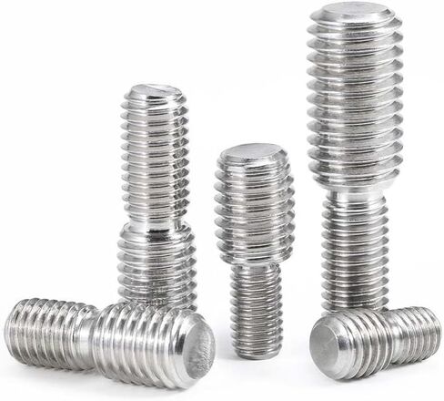 M4 M5 M6 M8 M10 M12 M16 Reducing Screws Bolt Conversion Double Ended Headless Screw Camera Adapter Converter 304 Stainless Steel (M5x10to m10x10(5pcs) in Saudi Arabia