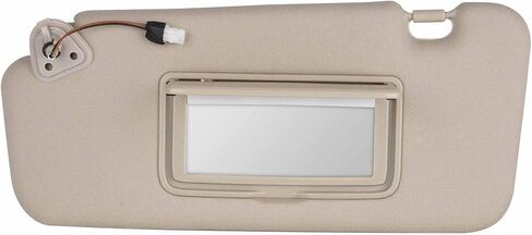 Beige Driver Left Side Sund Sun Visor Placent متوافق مع Nissan Murano 2009 2010 2011 2012 2013 2014 مع Light Reply 96401-1AA1B in Saudi Arabia