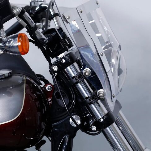 TCMT 2 أزواج 39 مم مشابك قابلة للانفصال الزجاج الأمامي يناسب Harley Sportster XL 1200 883 1988-2022 اثنان وسبعين ثمانية وأربعين حديد 883 XL883N 2009-2022 Dyna Super Glide Low Rider 1995-2005 in Saudi Arabia