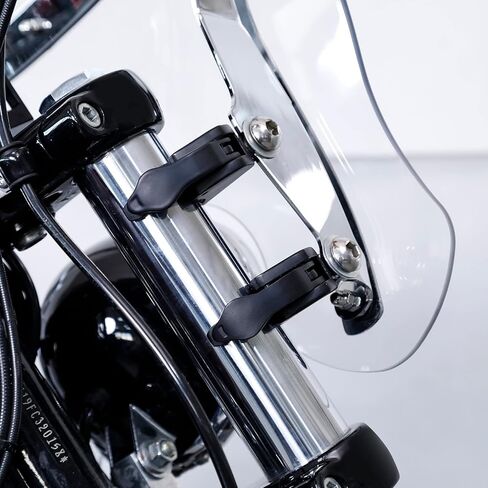 TCMT 2 أزواج 39 مم مشابك قابلة للانفصال الزجاج الأمامي يناسب Harley Sportster XL 1200 883 1988-2022 اثنان وسبعين ثمانية وأربعين حديد 883 XL883N 2009-2022 Dyna Super Glide Low Rider 1995-2005 in Saudi Arabia