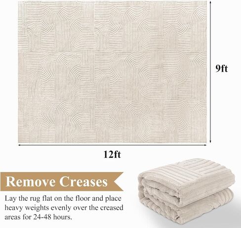 Pauwer 8x10 Washable Area Rugs for Living Room Modern Grey Solid Color Soft Fluffy Rugs for Bedroom Non Slip Boho Accent Indoor Mat Floor Carpet Cover for Kids Room Dining Room Kitchen Office in Saudi Arabia