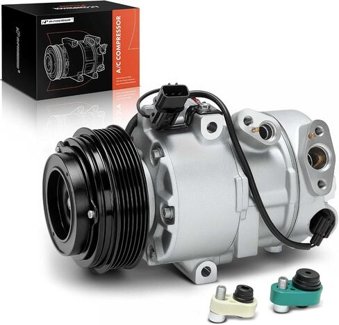 A-Premium Air Conditioner AC Compressor with Clutch Compatible with Kia Soul 2020-2023, Seltos 2021-2023, 2.0L in Saudi Arabia