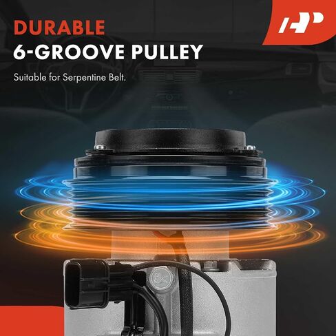 A-Premium Air Conditioner AC Compressor with Clutch Compatible with Kia Soul 2020-2023, Seltos 2021-2023, 2.0L in Saudi Arabia