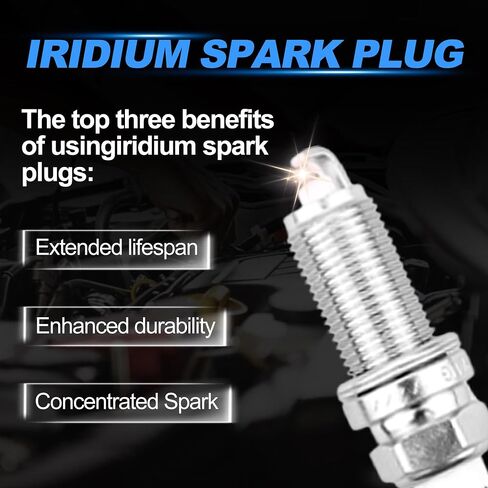 8+16 حزمة ملف الإشعال ومساعدات الإشعال Iridium تتوافق مع Dodge 2008-2020 RAM Pickup 5.7/6.4L ، Charger Challenger ، لـ Chrysler 2009-2020 300 5.7/6.1L Aspen ، 2008-2019 Grand Cherokee in Saudi Arabia