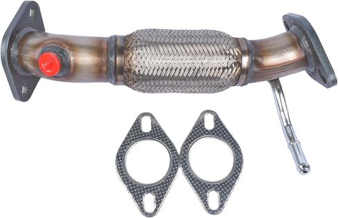 GELUOXI Front Flex Pipe Replacement for Hyundai Sonata 2011-2013 Kia Optima 2011-2015 2.4L 28610-4R000 286104R000(W/o Oxygen Sensor Ports) in Saudi Arabia