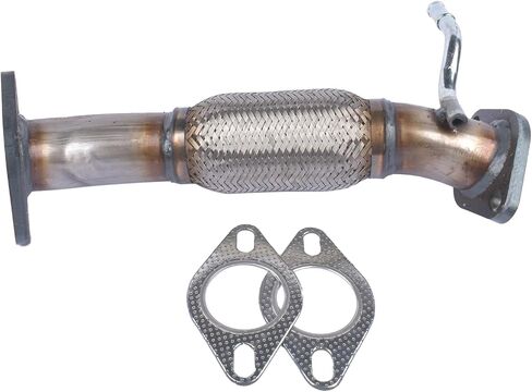 GELUOXI Front Flex Pipe Replacement for Hyundai Sonata 2011-2013 Kia Optima 2011-2015 2.4L 28610-4R000 286104R000(W/o Oxygen Sensor Ports) in Saudi Arabia